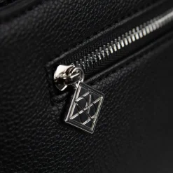 Le Madison - Sac à main en cuir vegan noir
