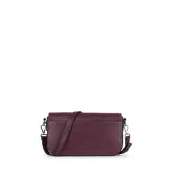 Le Maeve - Sac à main 2-en-1 en cuir vegan cabernet