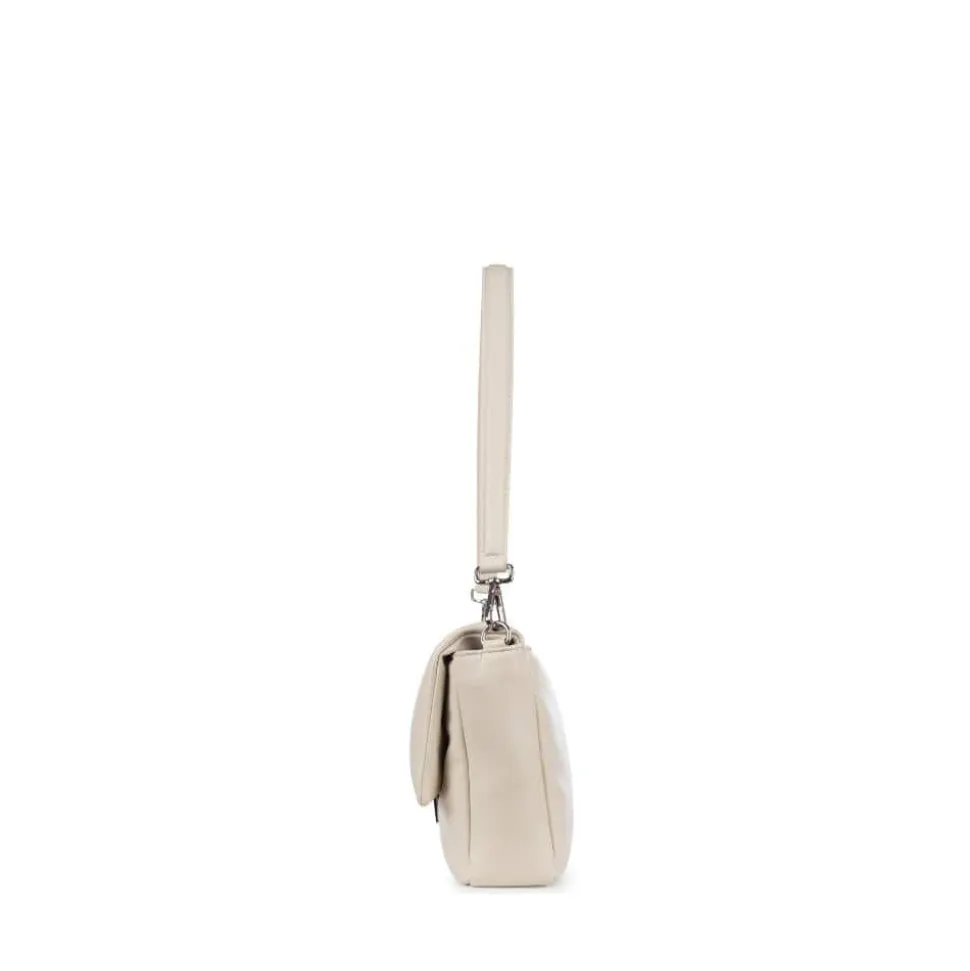 Le Mallow - Sac à main 2-en-1 en cuir vegan blizzard