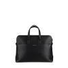 Le Malorie - Mallette 2-en-1 en cuir vegan noir recyclé