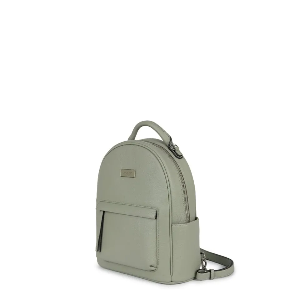 Le Maude - Sac à dos 3-en-1 en cuir vegan sage