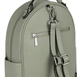 Le Maude - Sac à dos 3-en-1 en cuir vegan sage