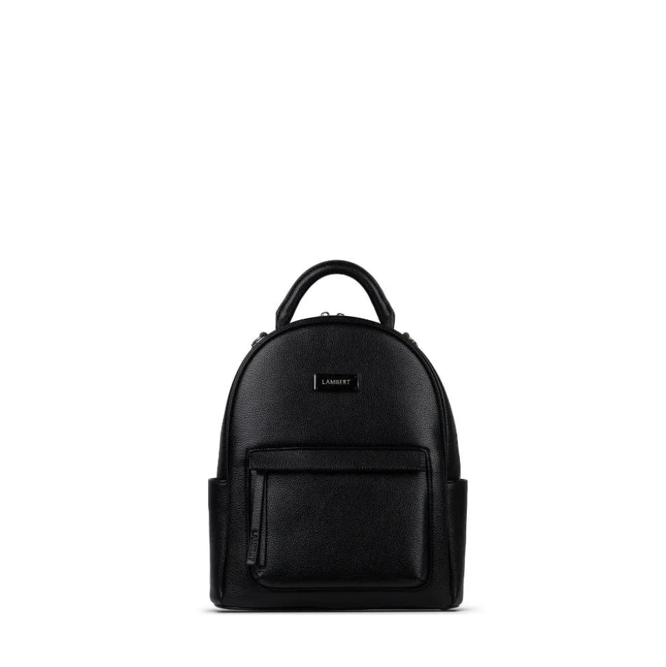 Le Maude - Sac à dos 3-en-1 en cuir vegan noir