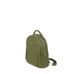 Le Maude - Sac à dos 3-en-1 en cuir vegan olive