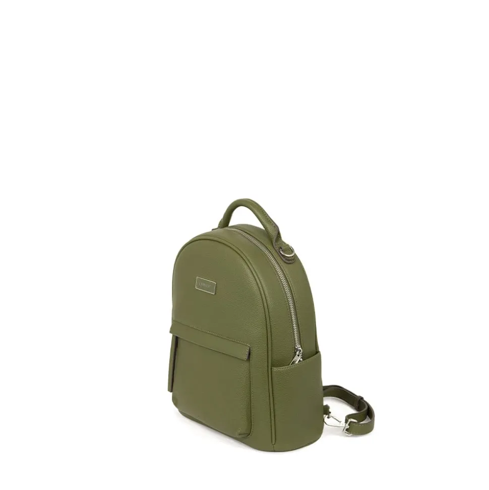 Le Maude - Sac à dos 3-en-1 en cuir vegan olive