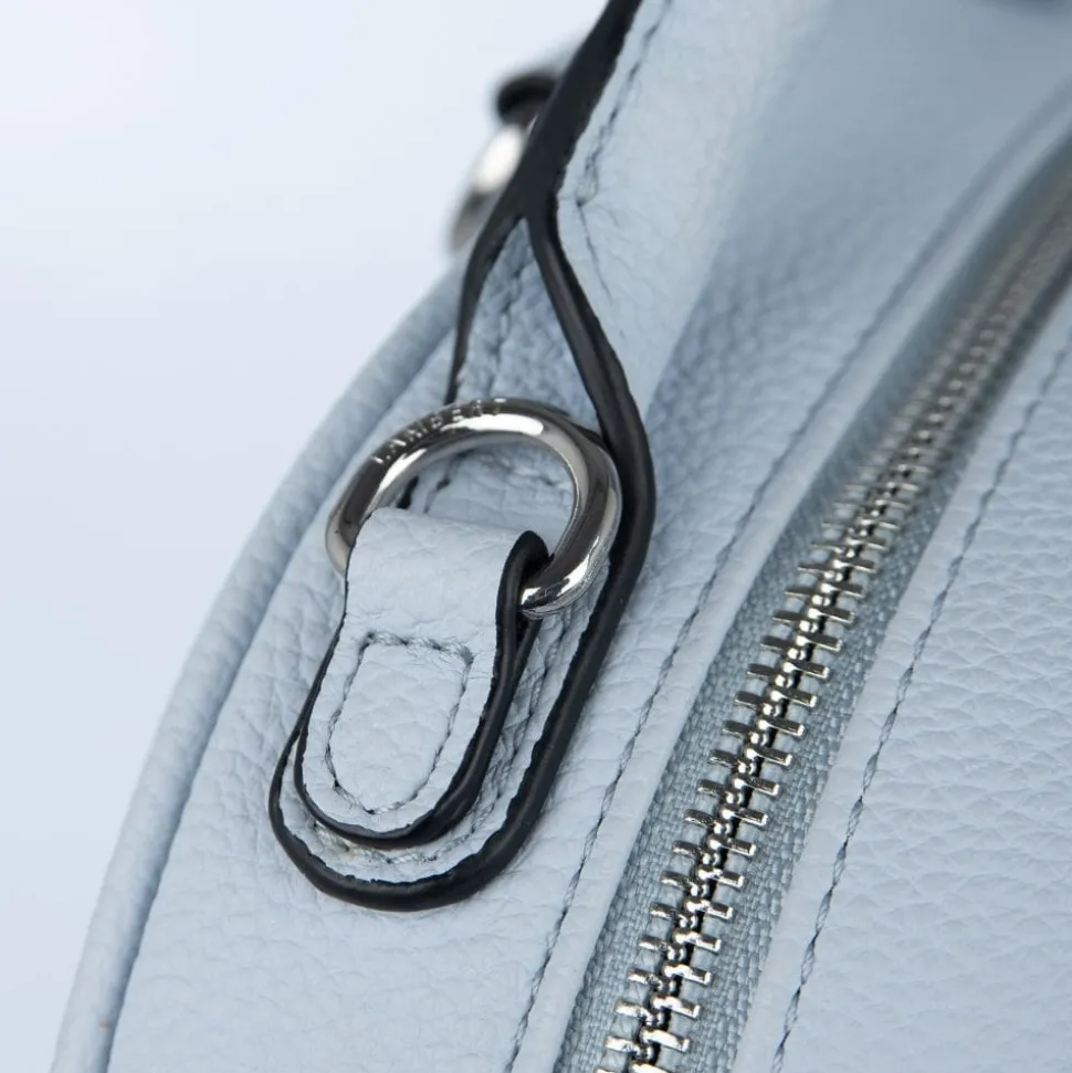 Le Maude - Sac à dos 3-en-1 en cuir vegan azure
