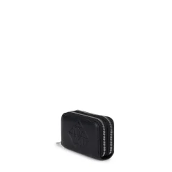 Le Megan - Portefeuille en cuir vegan noir