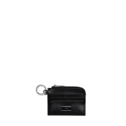 Le Melody - Porte-cartes en cuir vegan noir