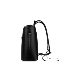 Le Mia - Sac à couches en cuir vegan noir