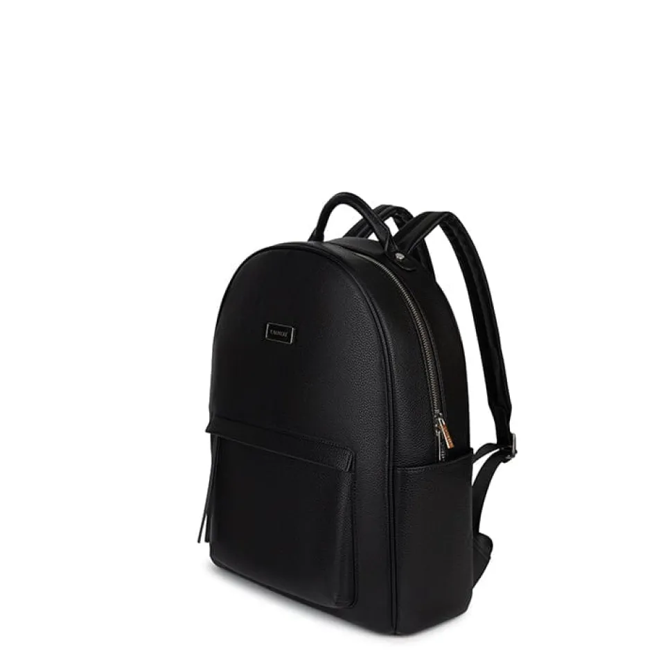 Le Miles - Sac à dos en cuir vegan noir