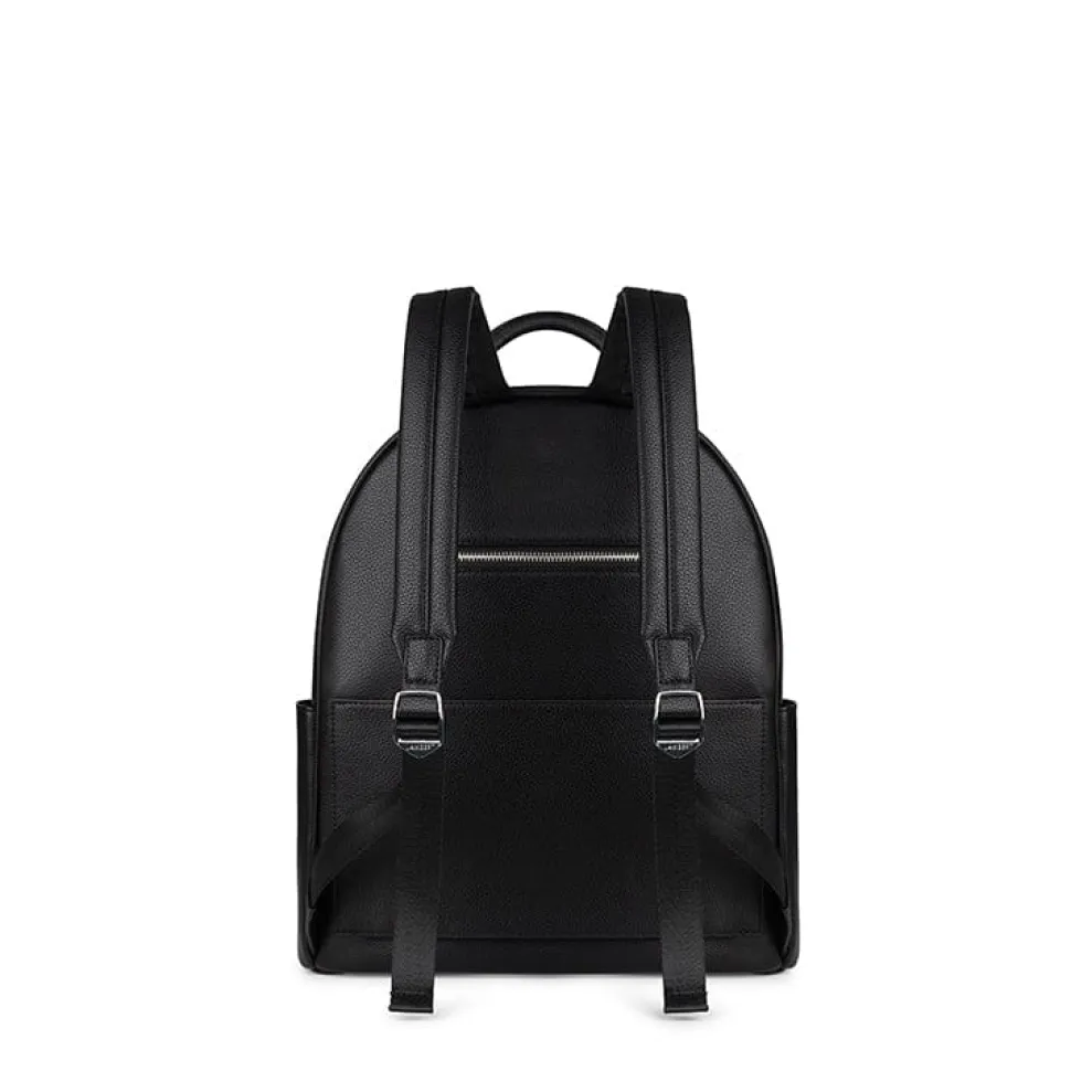 Le Miles - Sac à dos en cuir vegan noir