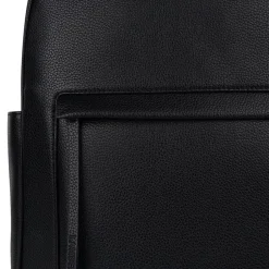 Le Miles - Sac à dos en cuir vegan noir
