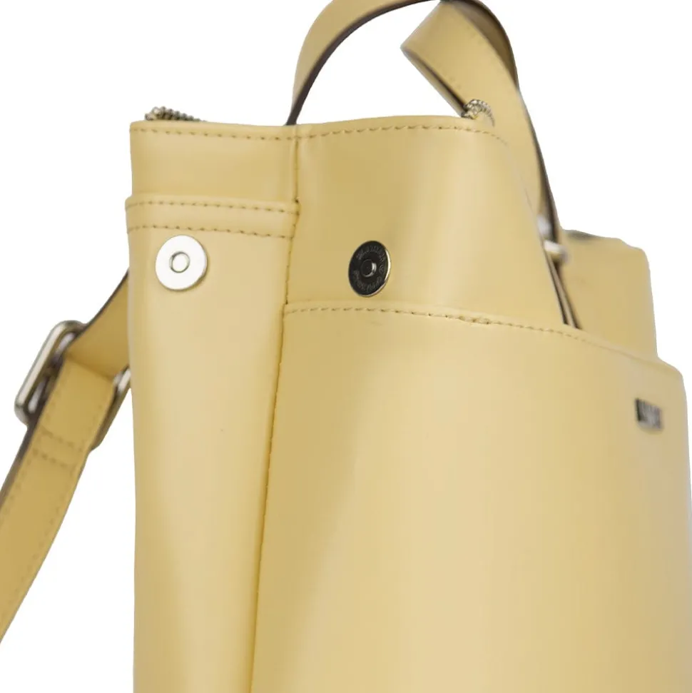 Le Millie - Sac à dos en cuir vegan honey