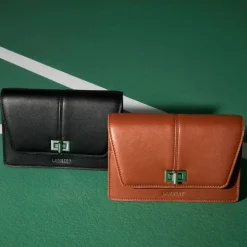Le Molly - Sac à main 3-en-1 en cuir vegan noir