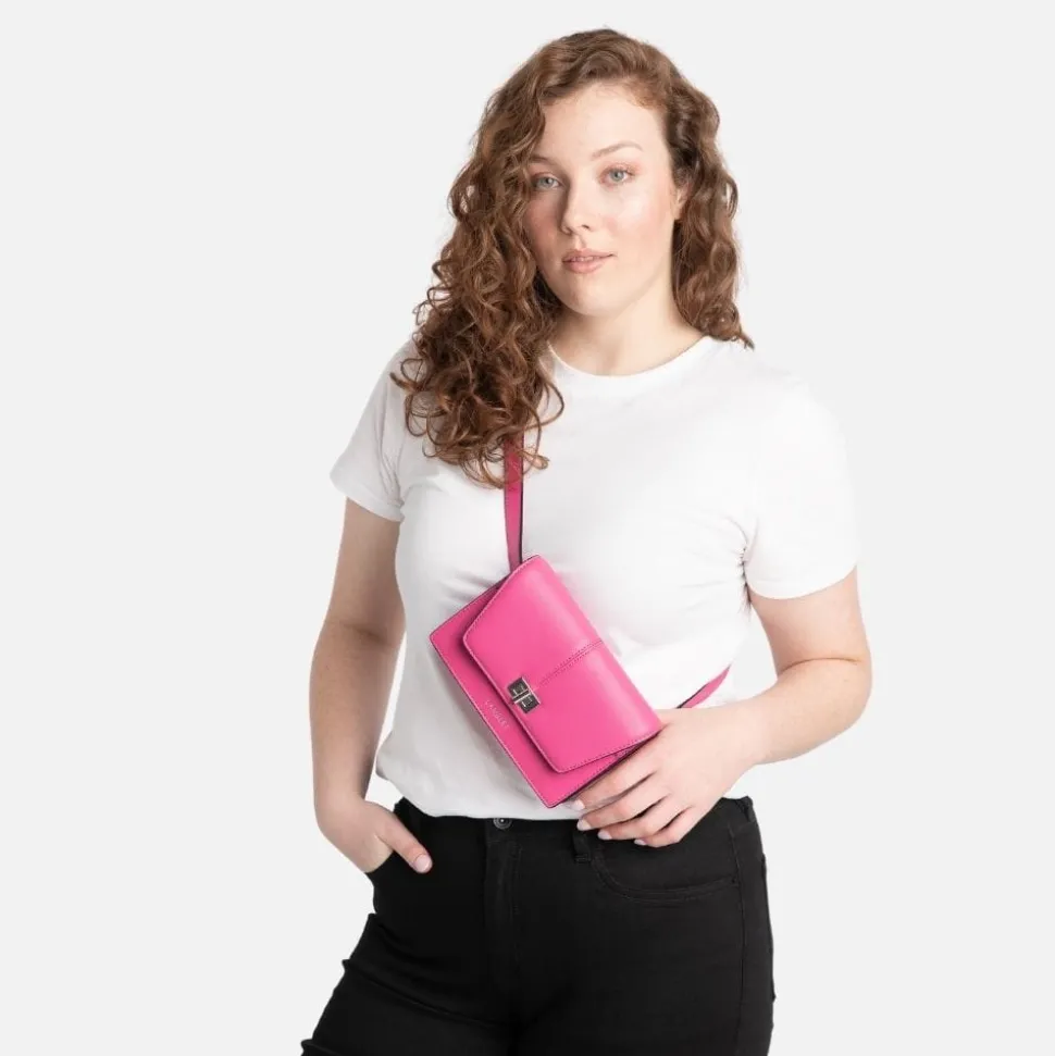 Le Molly - Sac à main 3-en-1 en cuir vegan wildrose