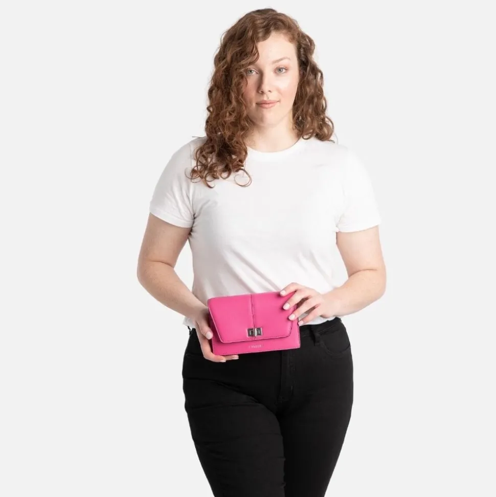 Le Molly - Sac à main 3-en-1 en cuir vegan wildrose