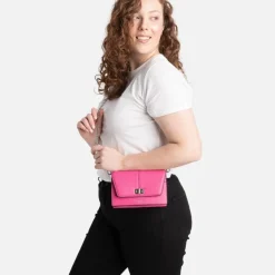 Le Molly - Sac à main 3-en-1 en cuir vegan wildrose