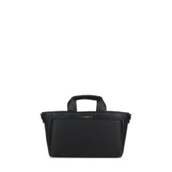 Le Nala - Sac à couches en cuir vegan noir recyclé