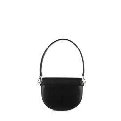 Le Naomi - Sac à main 2-en-1 en cuir vegan noir