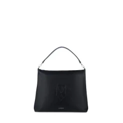 Le Nellie - Sac fourre-tout en cuir vegan noir