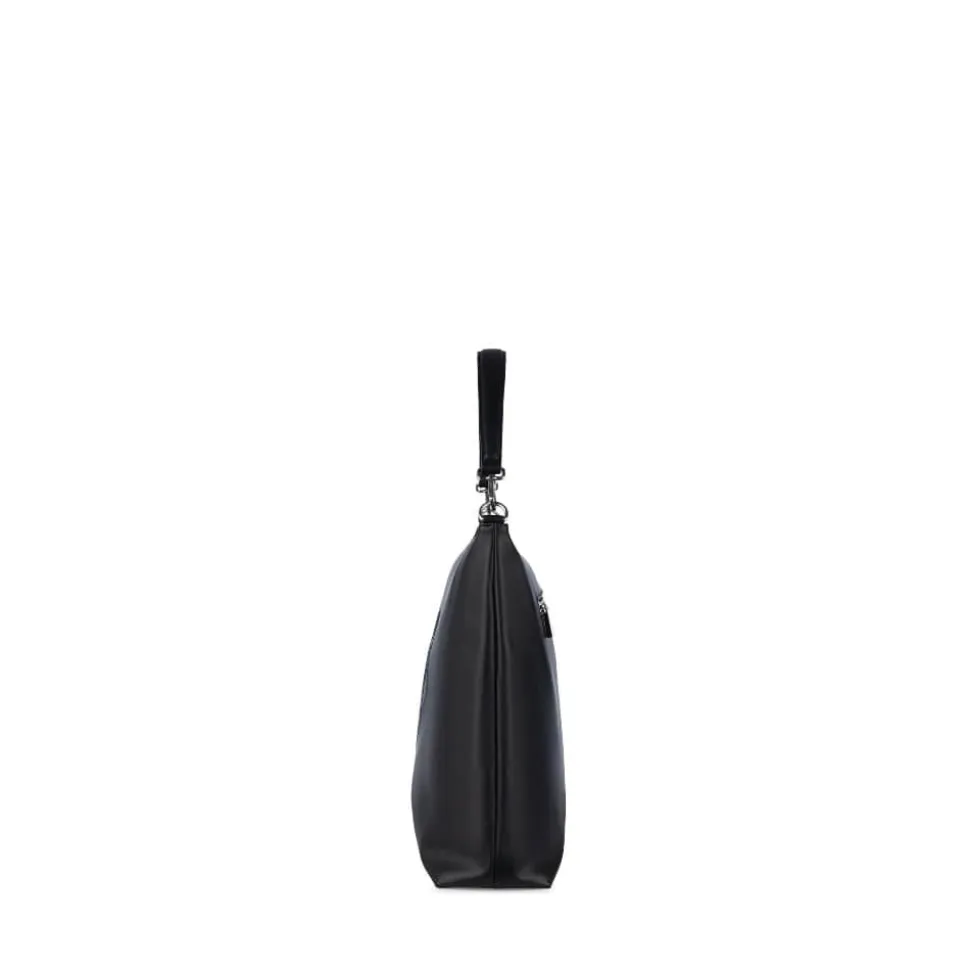 Le Nellie - Sac fourre-tout en cuir vegan noir