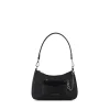 Le Nicole - Sac à main 2-en-1 en cuir vegan noir