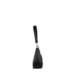 Le Nicole - Sac à main 2-en-1 en cuir vegan noir