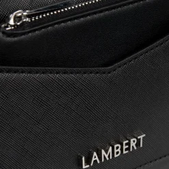 Le Nicole - Sac à main 2-en-1 en cuir vegan noir