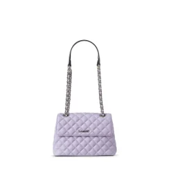 Le Penelope - Sac à main 2-en-1 en cuir vegan lavender