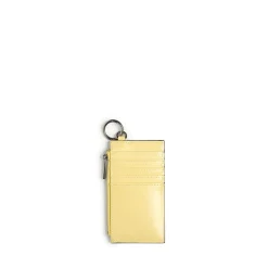 Le Phoebe - Porte-cartes en cuir vegan honey