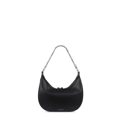 Le Rachel - Sac à main 2-en-1 en cuir vegan noir