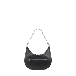 Le Rachel - Sac à main 2-en-1 en cuir vegan noir