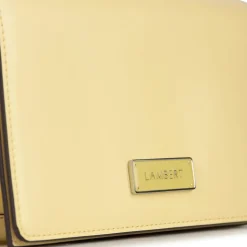 Le Rebecca - Sac bandoulière en cuir vegan honey