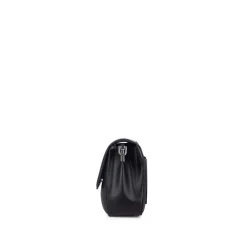 Le Sam - Sac à main 2-en-1 en cuir vegan noir