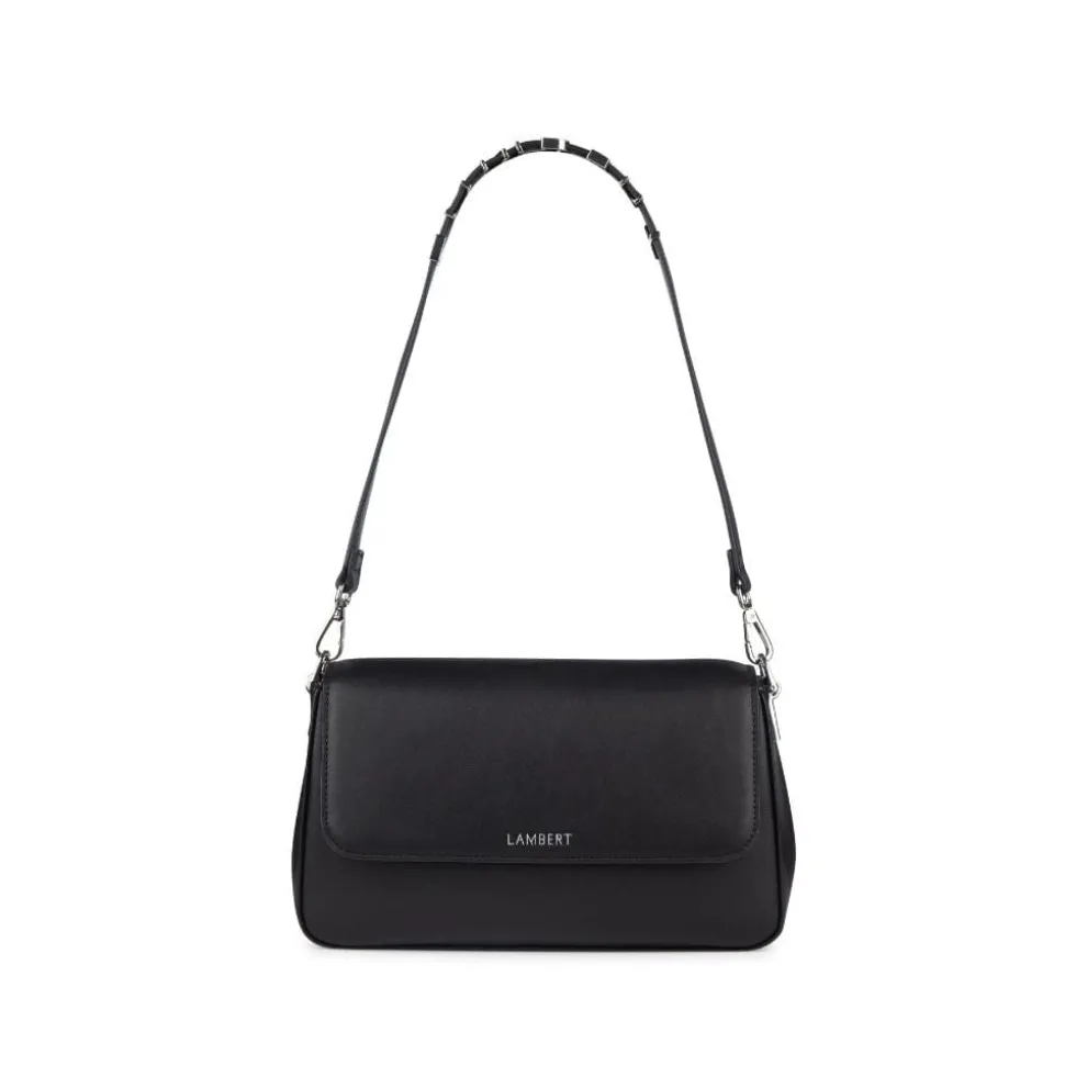 Le Sam - Sac à main 2-en-1 en cuir vegan noir