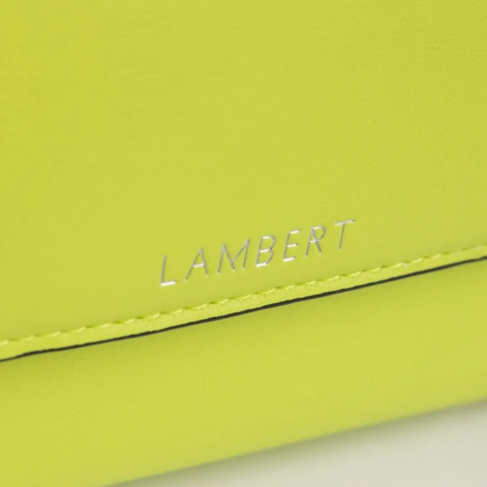 Le Sam - Sac à main 2-en-1 en cuir vegan limoncello
