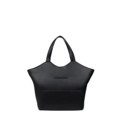 Le Sheila - Sac fourre-tout en cuir vegan noir