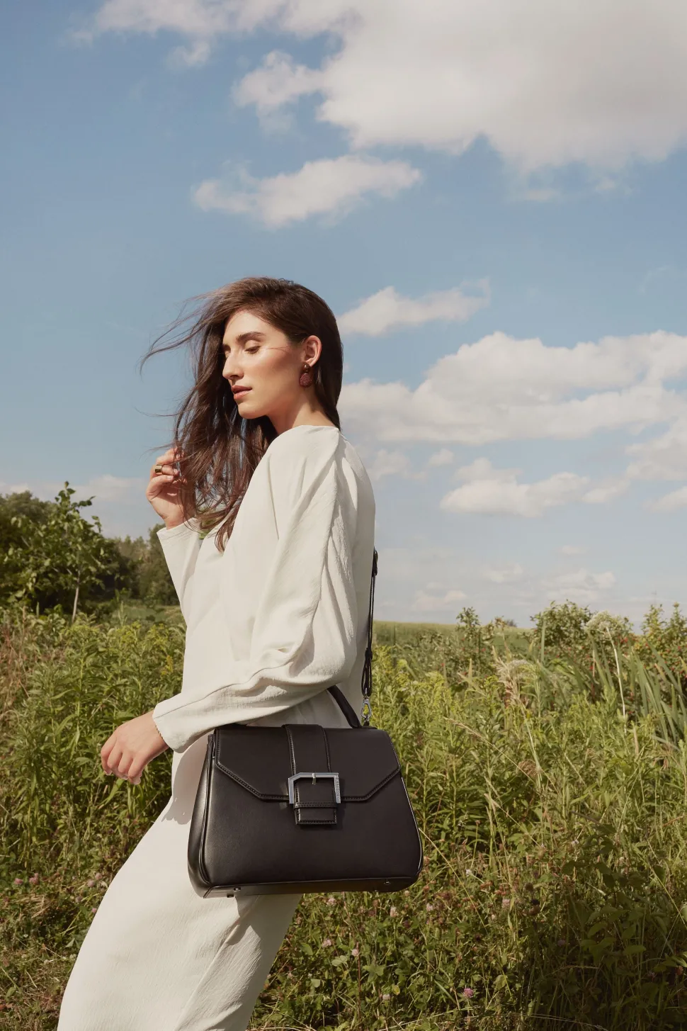 Le Siena - Sac à main en cuir de raisin vegan