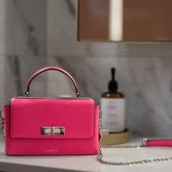 Le Simone - Sac à main en cuir vegan wildrose