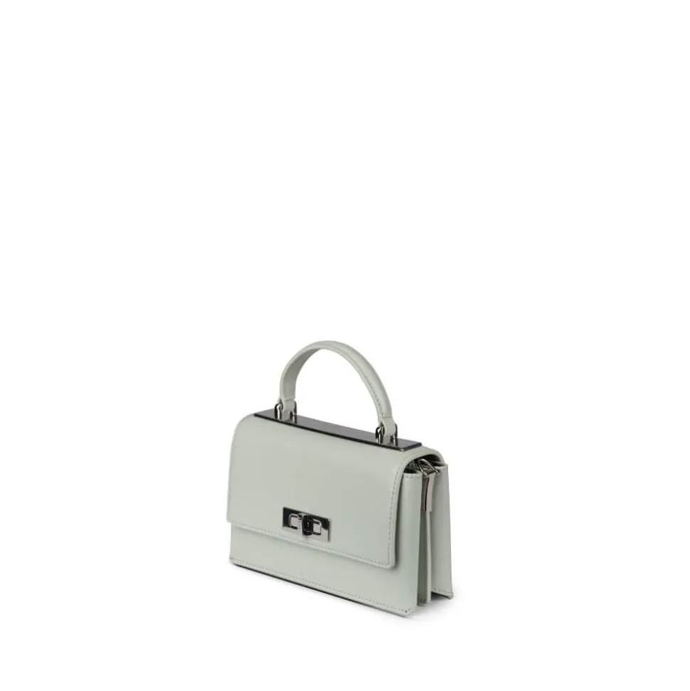 Le Simone - Sac à main en cuir vegan martini