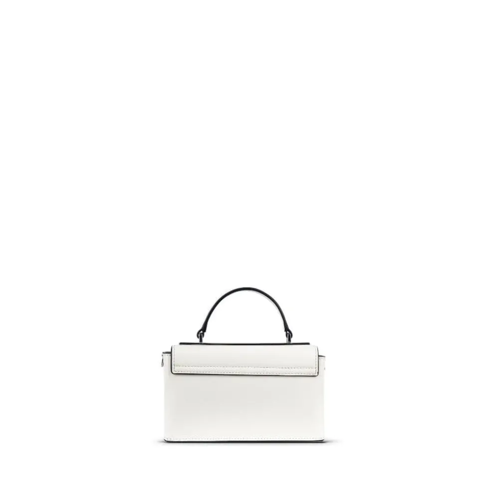 Le Simone - Sac à main en cuir vegan pearl
