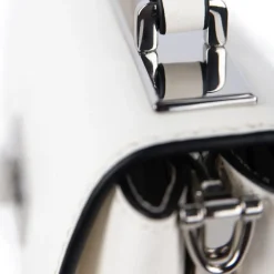 Le Simone - Sac à main en cuir vegan pearl
