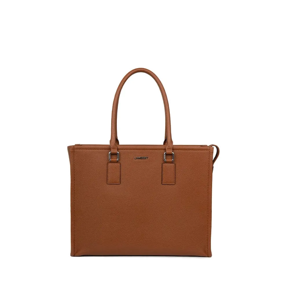 Le Valentina - Sac fourre-tout 2-en-1 en cuir vegan affogato