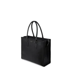Le Valentina - Sac fourre-tout 2-en-1 en cuir vegan noir