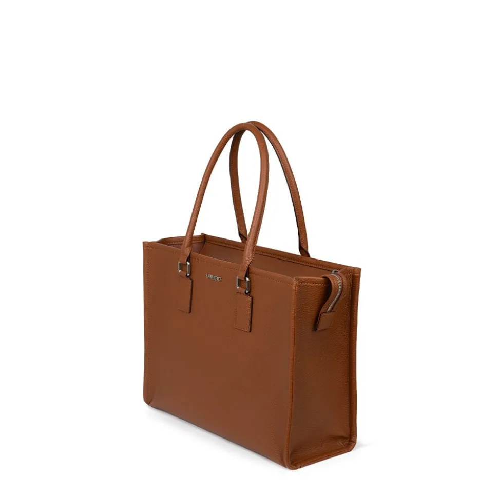 Le Valentina - Sac fourre-tout 2-en-1 en cuir vegan affogato