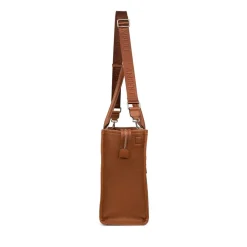 Le Valentina - Sac fourre-tout 2-en-1 en cuir vegan affogato