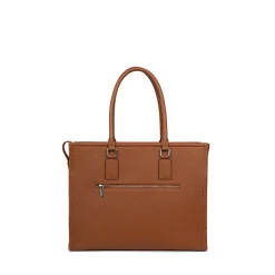 Le Valentina - Sac fourre-tout 2-en-1 en cuir vegan affogato