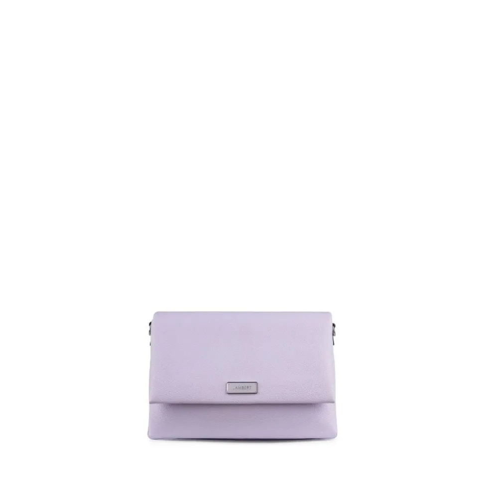 Le Valeria - Sac à main 3-en-1 en cuir vegan lavender