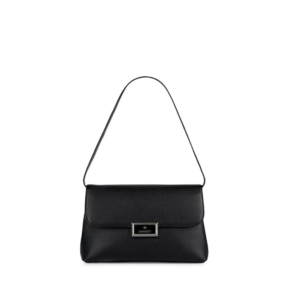 Le Vanessa - Sac à main en cuir vegan noir