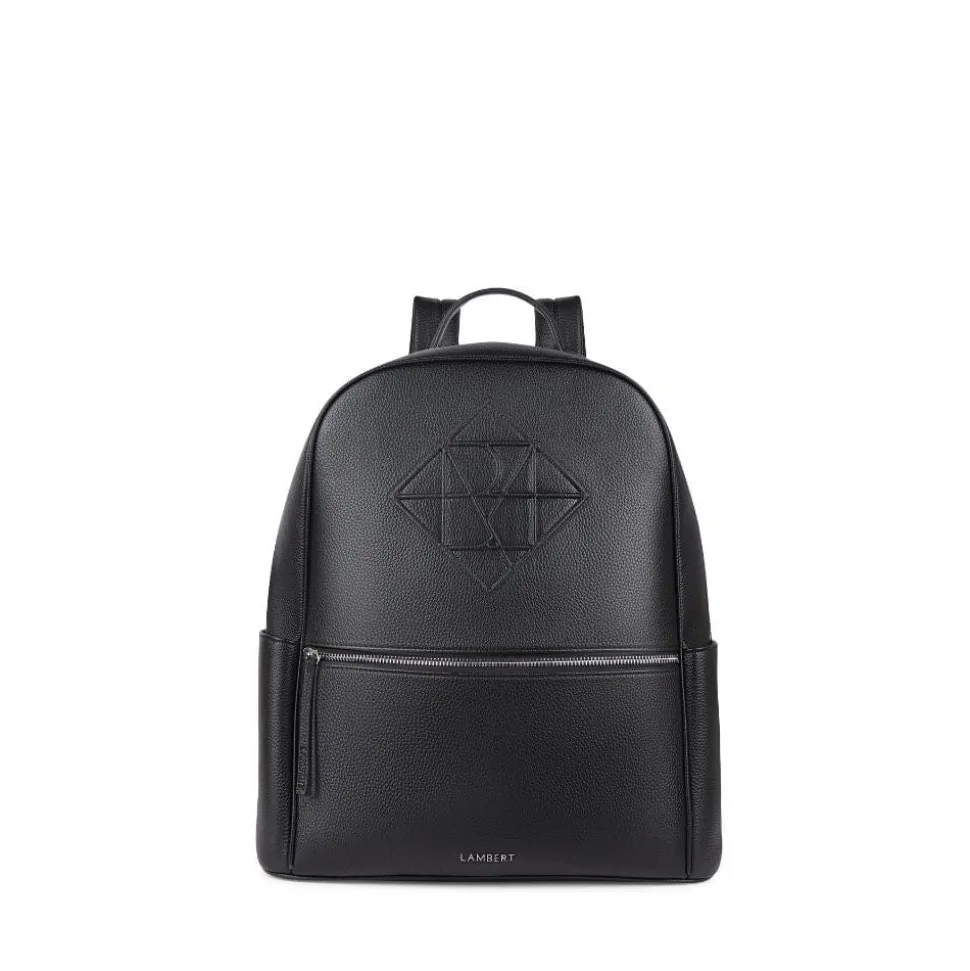 Le Vicky - Sac à couches en cuir vegan noir